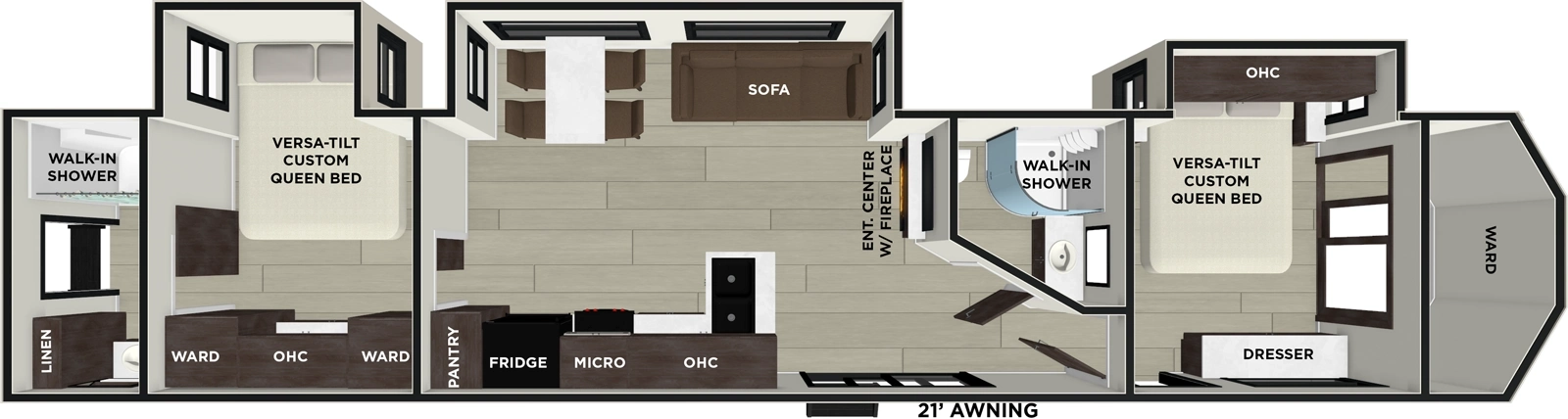 Salem Villa 42DMS Floorplan